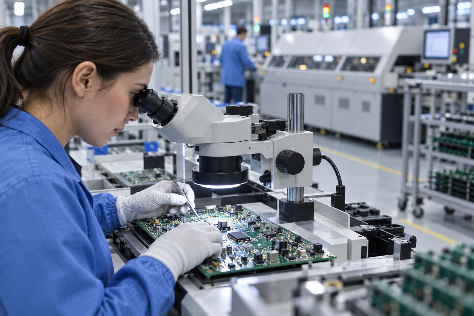Electronics quality inspection and manufacturing service
